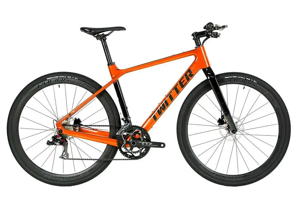 GRAVEL-X Gravel Carbon RS-24-speed Oil Disc Aluminum Wheel Carbon Handlebar Outdoor Cycling Variable Speed Cross Bike