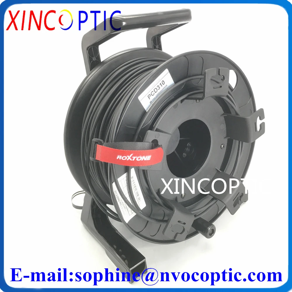 Cable Drum PCD235 PCD310 PCD380 for 4/6/8/12/16/24Cores DVI CPRI Outdoor Fiber Optical Patch Cord Unbreakable Roll/Reel