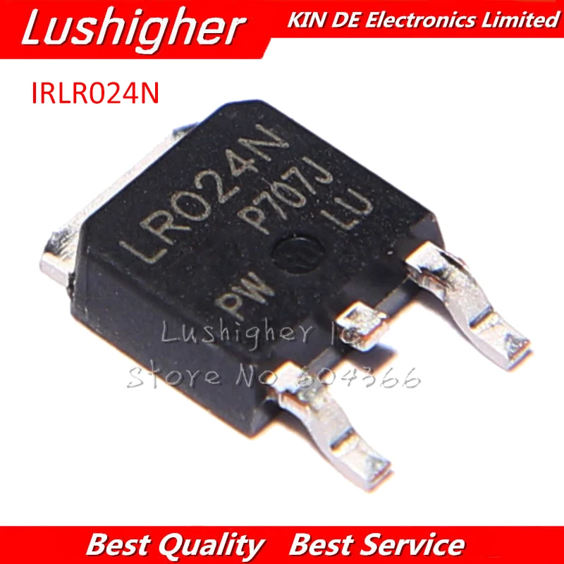 100pcs IRLR024NTR TO252 IRLR024N TO-252 LR024N IRLR024NTRPBF 