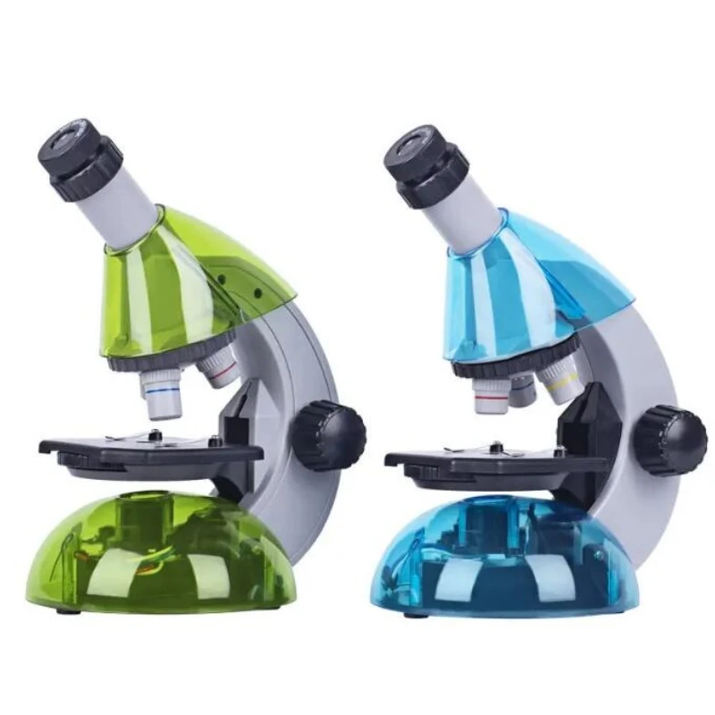 

Agnicy Children's Microscope M-1000X Student Biology Experiment Set High magnification Zoom Birthday Christmas Gift