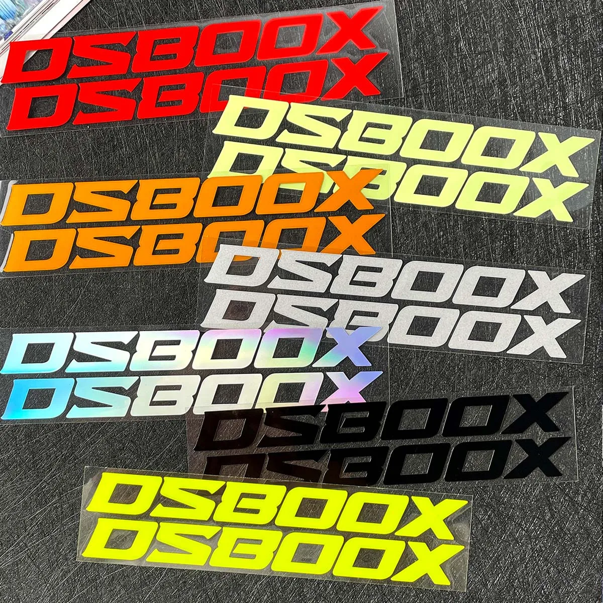 For VOGE DS800X DS 800X Glow In The Dark Motorcycle Stickers Side Box Body Luminous Reflective Decor Vinyl Accessories Decals