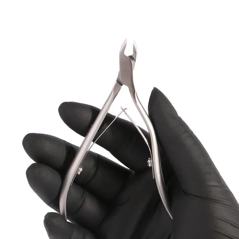 STALEKS Stainless Steel Toenail Cuticle Nipper High Precision Dead Skin Scissor Nail Cuticle Scissors Plier Manicure ToolNS-80-3