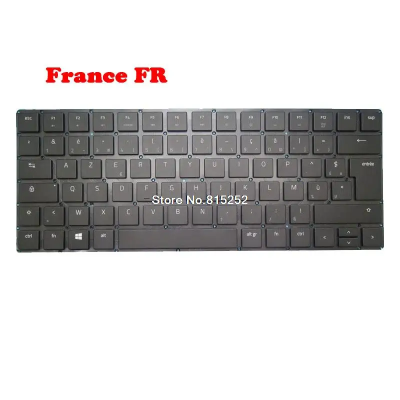 UK/JP Keyboard For RAZER Blade RZ09-0330 RZ09-03304 RZ09-03305 RZ09-03304E42 RZ09-03305E53 RZ09-03305E43 France FR/US/Korean KR