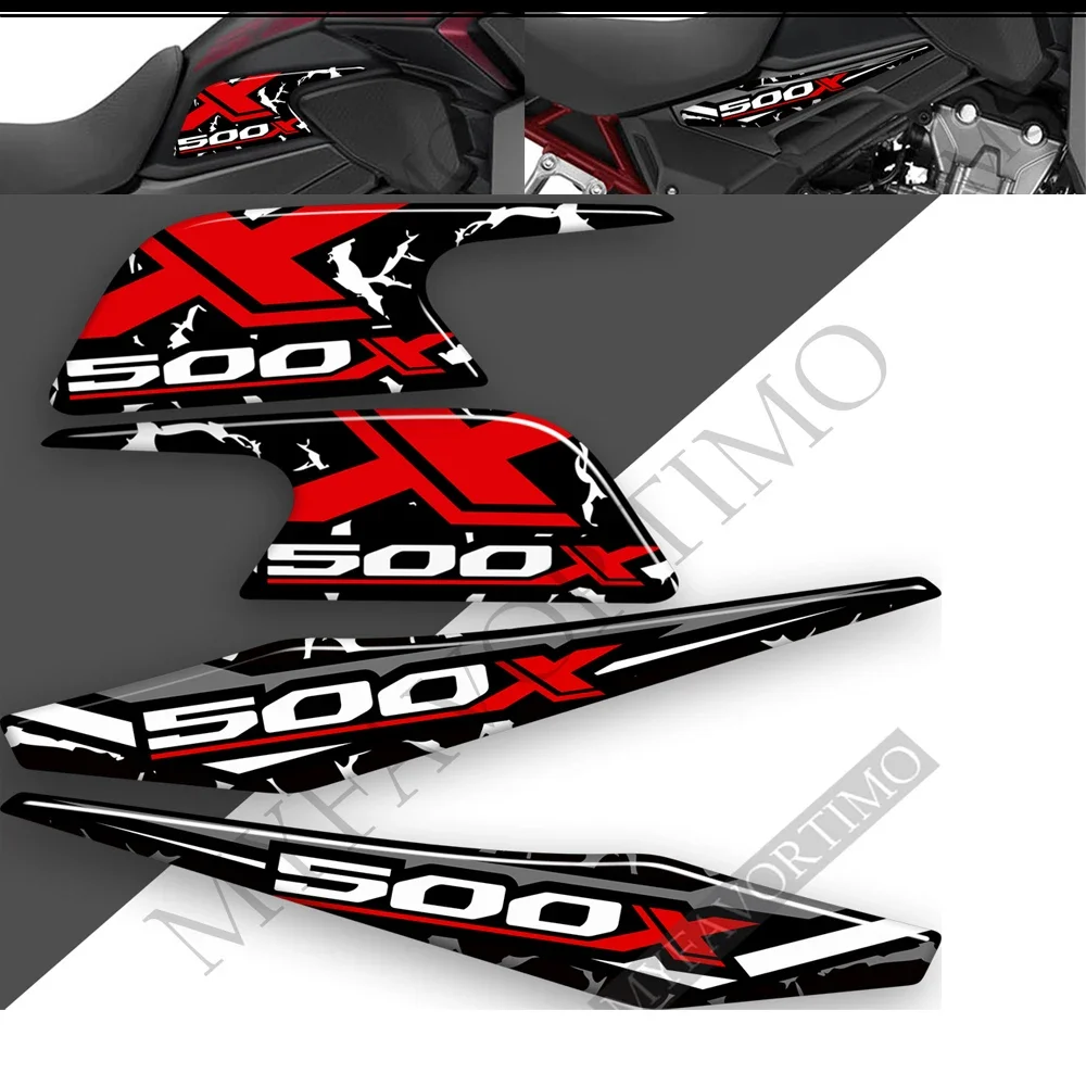 

For Honda CB500X CB 500X Protector Helmet Emblem Trunk Luggage Fairing Fender Tank Pad Stickers Decal Windshield Handguard