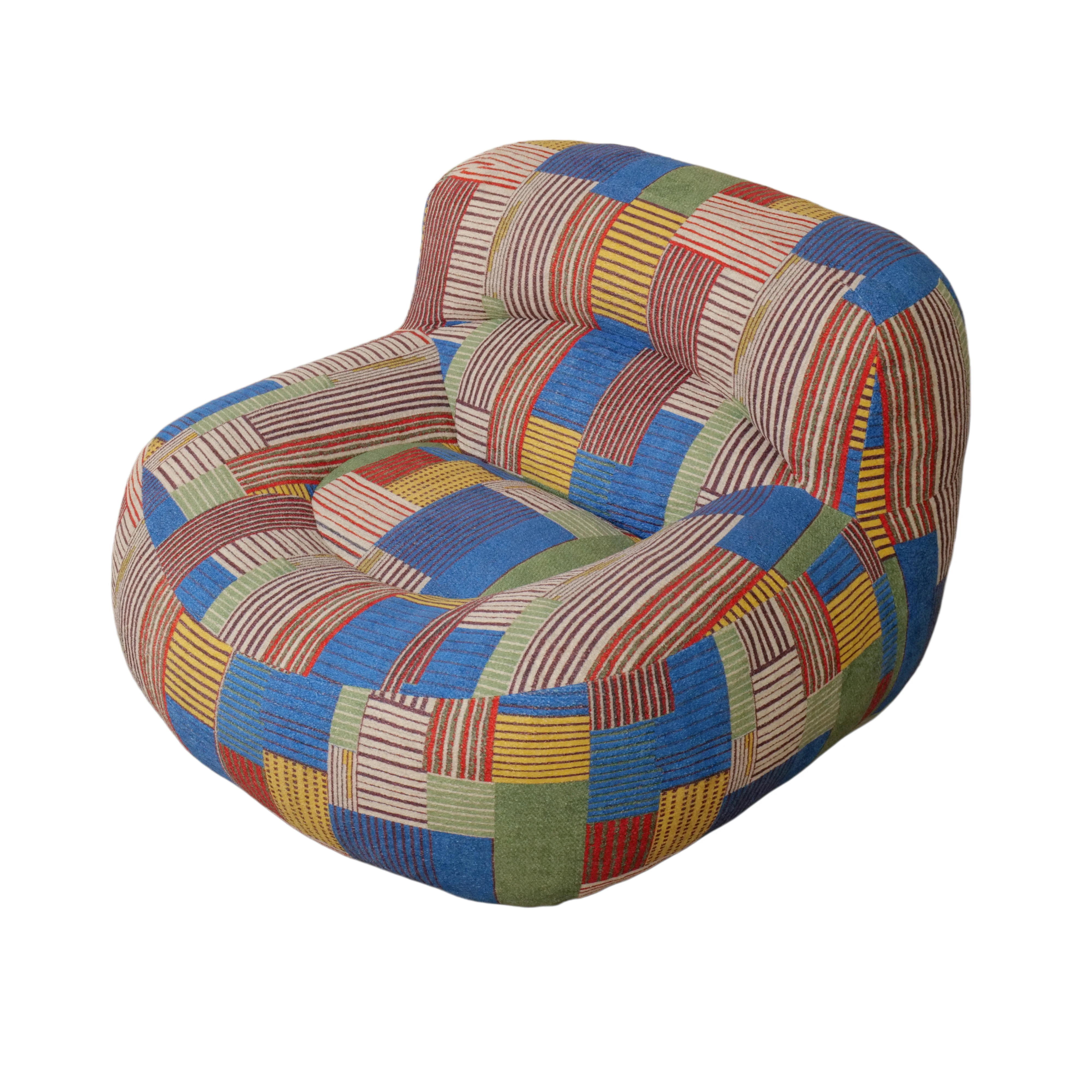 #Modern Minimalist Design Bean Bag Lazy Sofa No Assembly Compressed Vacuum Packed Chair Living Room Apartment Hotel Sponge