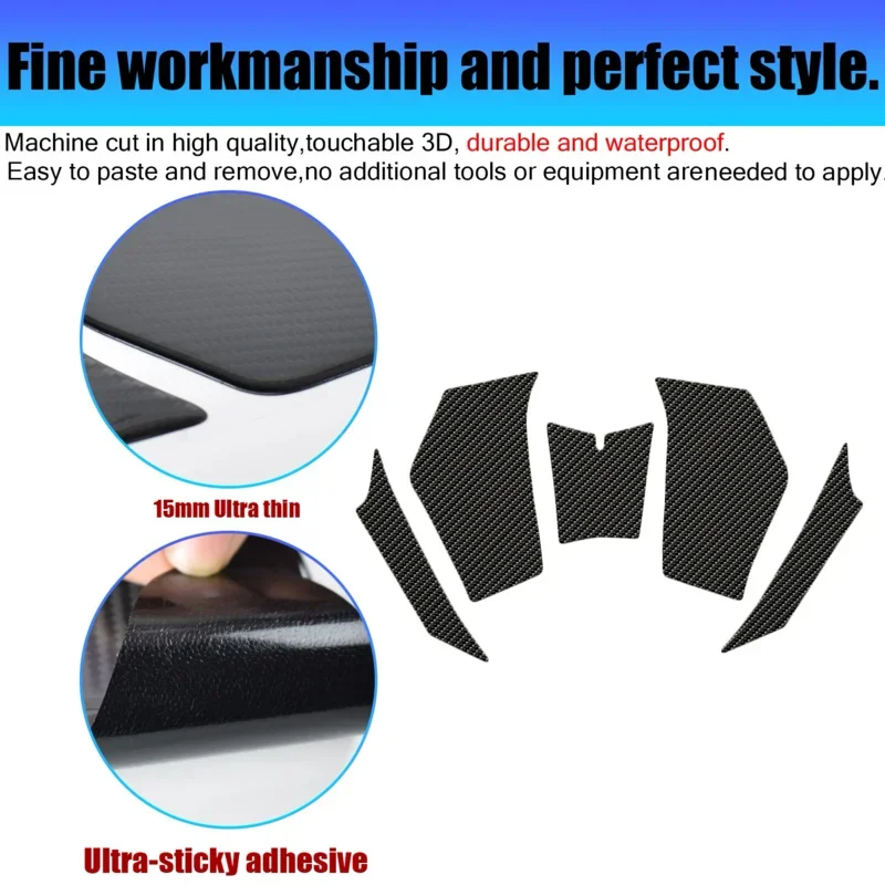 Suitable for motorcycle Haojue xcr300 XCR 300 anti slip fuel tank pad, side knee grip sticker protection sticker pad