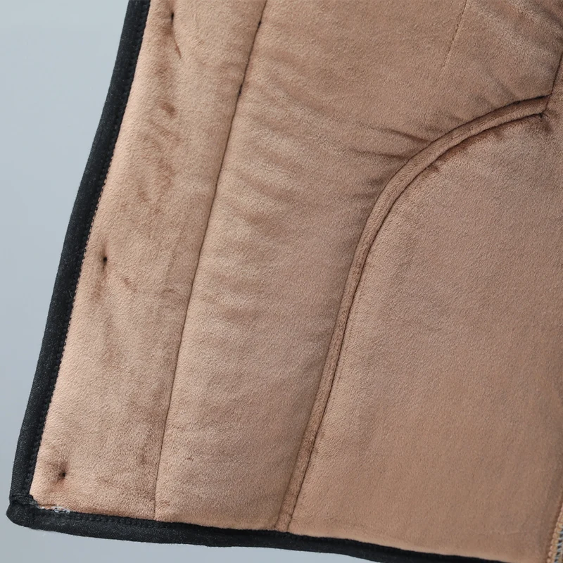 سترة سميكة من صوف الجمل للرجال في منتصف العمر وكبار السن، معطف شتوي من القطن المرن، ملابس عملية بأسلوب كاجوال بزر واحد