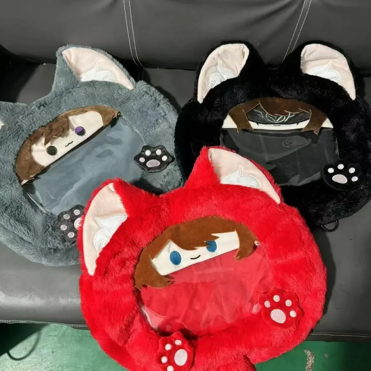 Joseph Desaulniers Edgar Valden Luca Balsa Eli Identity V Anime Kawaii Animal Plush Itabag Doll Backpack Toys Shoulder Bag