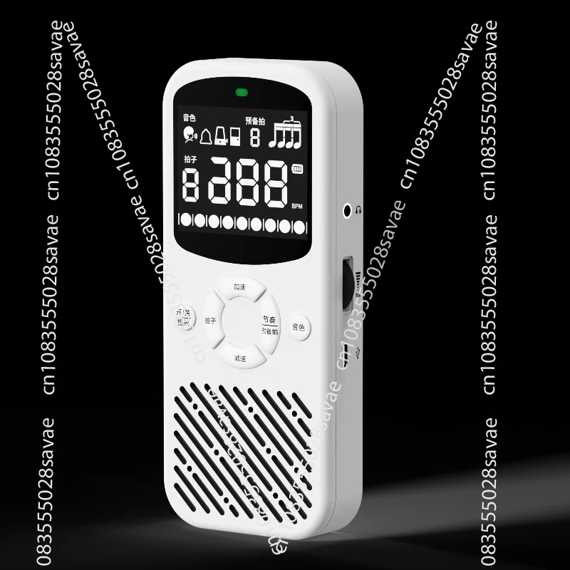 Electronic Metronome, Piano, Guitar, Drums - Universal. Voice Rhythm Generator. Charging Version Beat Triggering