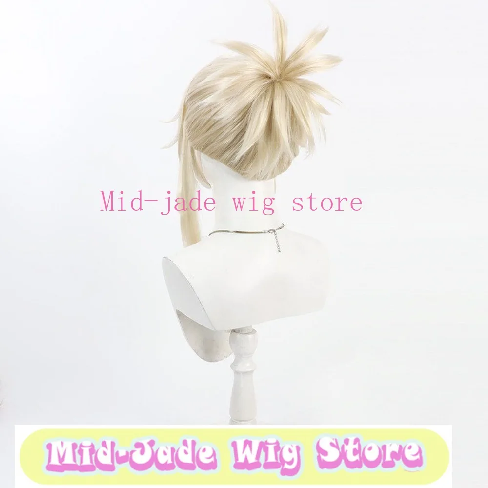 Game Character Grave Cosplay Wig Full Tied Hairstyle Realistic Scalp Long Hair Synthetic Wig for Stage Performance Convention
