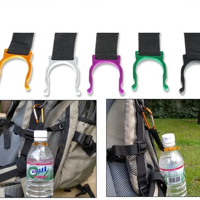 

Keychain Safety Buckle Camping Carabiner Water Bottle Buckle Hook Clip Camping Hiking Survival Travel Tool Hook