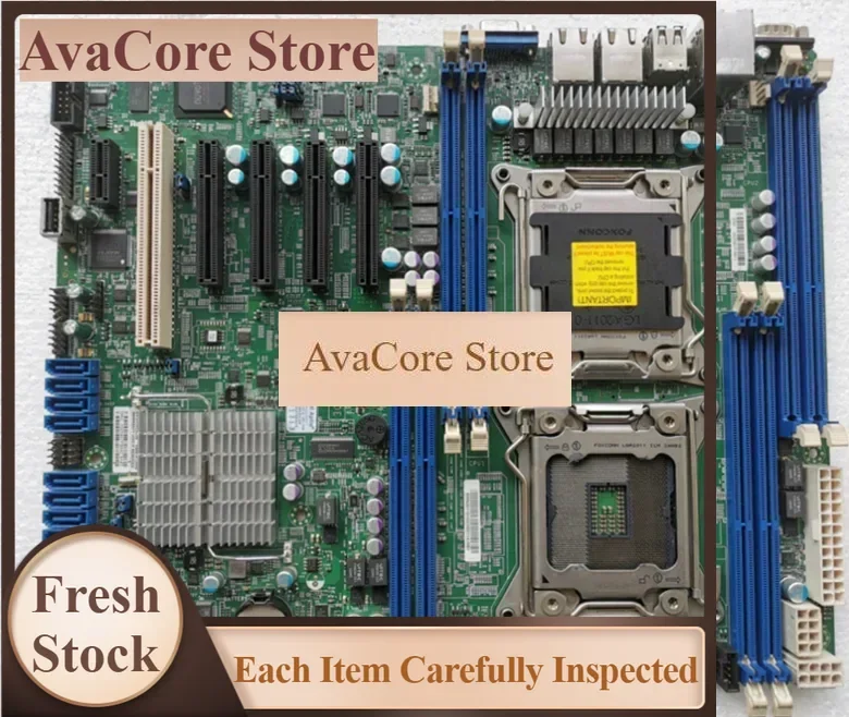 AvaCoreX9DRL-3F/IF Dual Channel Server Motherboard C602 2011pin X79 2011pin DDR3