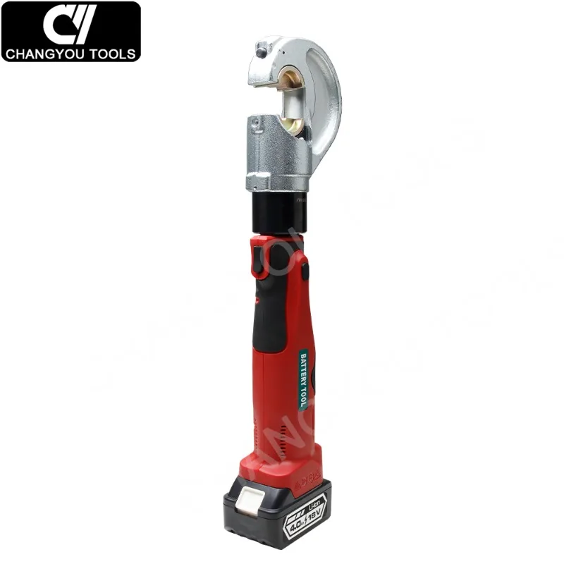 CHANGYOU ES-400 18V Battery-Powered Hydraulic Crimping Tool-Professional Cable Crimper 1 Year Warranty CE Certified 42mm Stroke