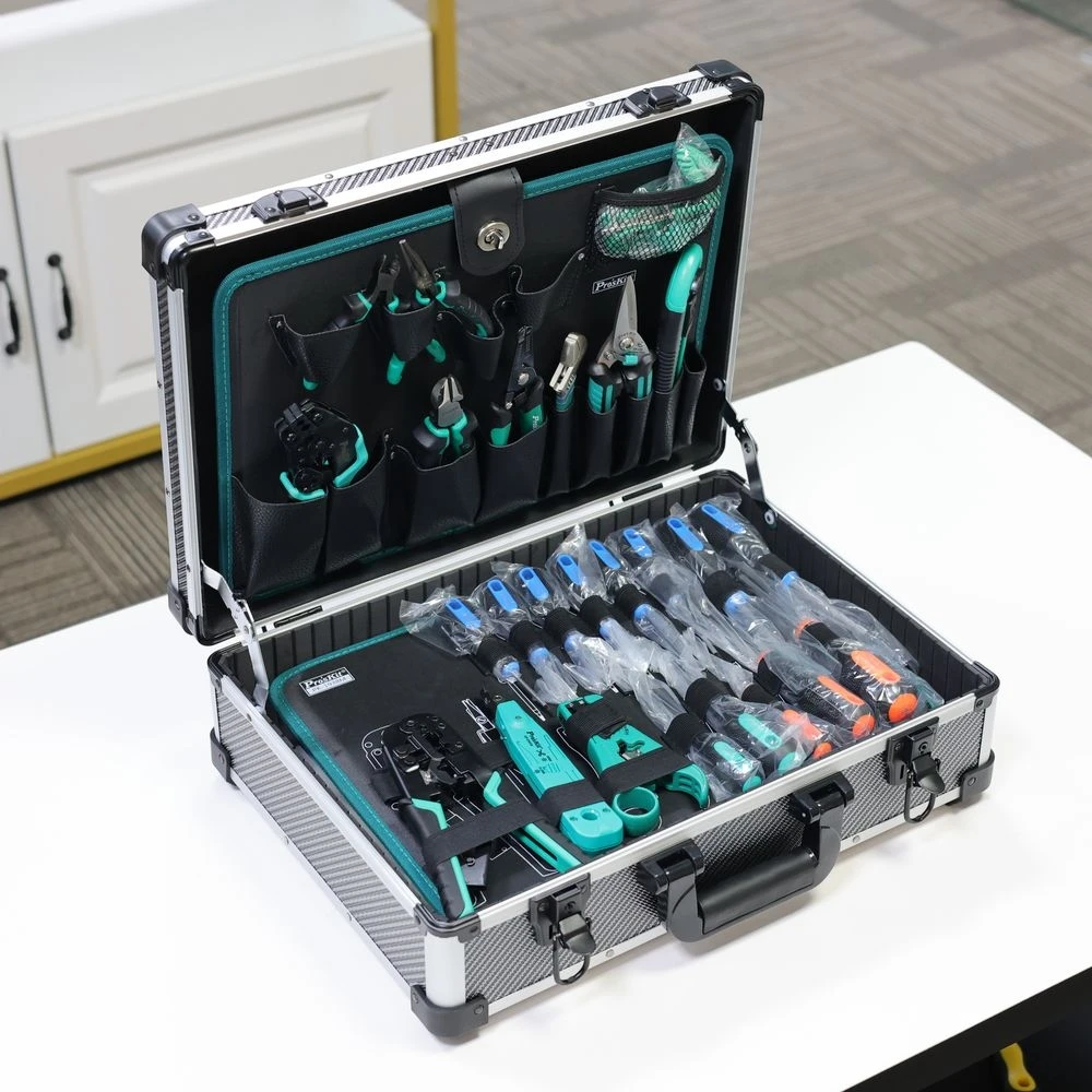 Proskit Pk-1938M Professional Network Computer Tool Set for Network Setup and Monitoring Installation and Testing