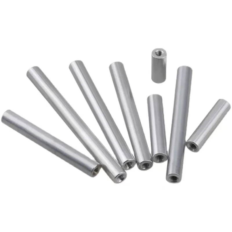 20PCS  M4xD7 Length 10-350mm Aluminum Round Standoff Spacer Stud Female Threaded Extend Long Nut Column For RC Model