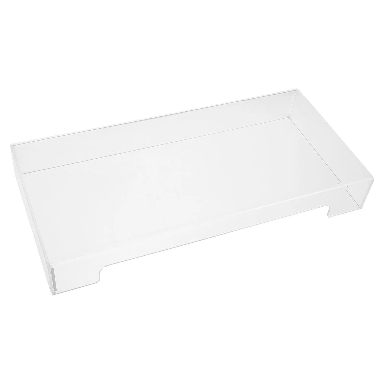 Waterproof Keyboard Cover Clear Acrylic Riser Stand Universal Desk Organizer Protector Waterproof Dust Protector Cover