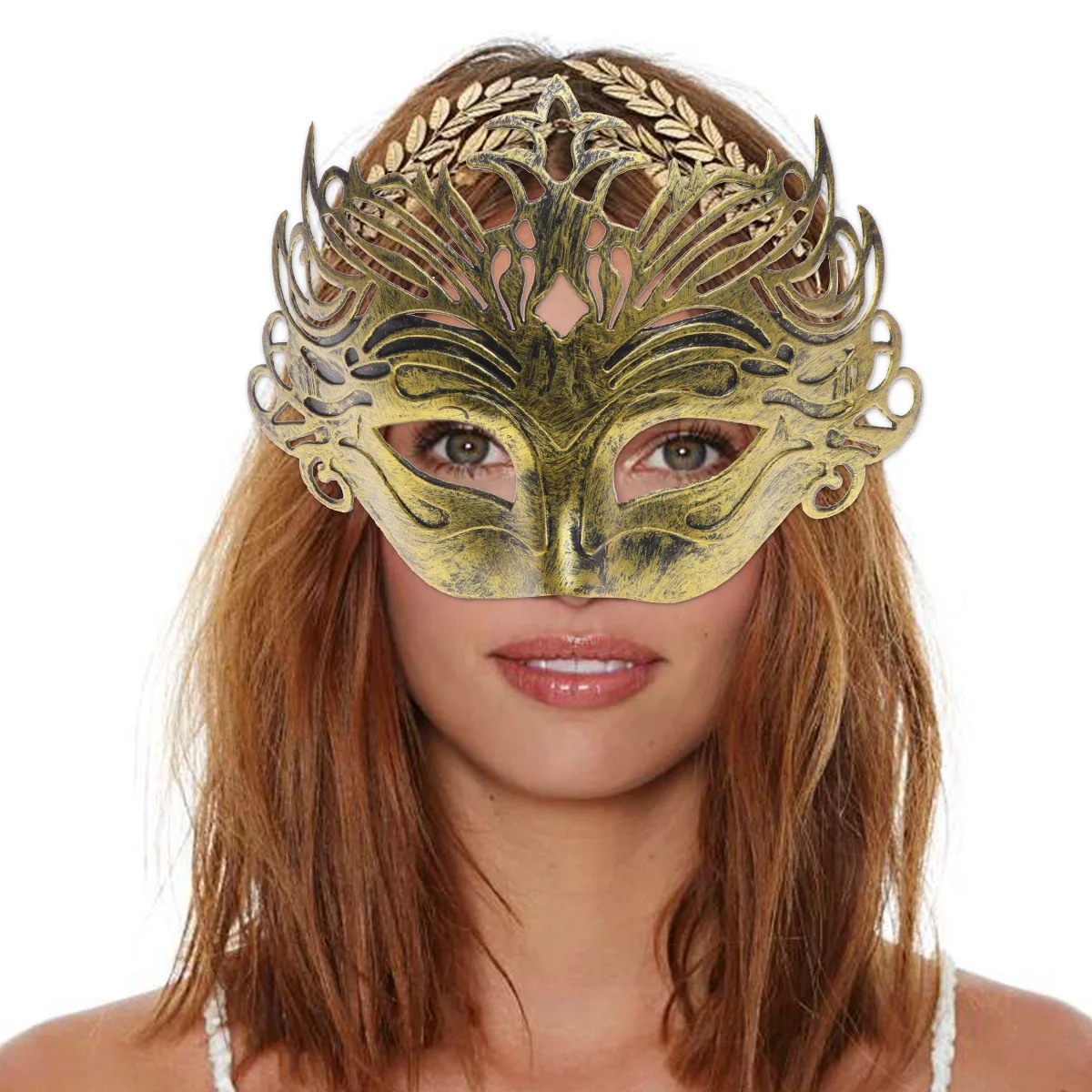 

Adjustable Plastic Masquerade Mask Half Face Prom Party Decoration Carnival Theme Halloween Masquerade Ball Masks Eco