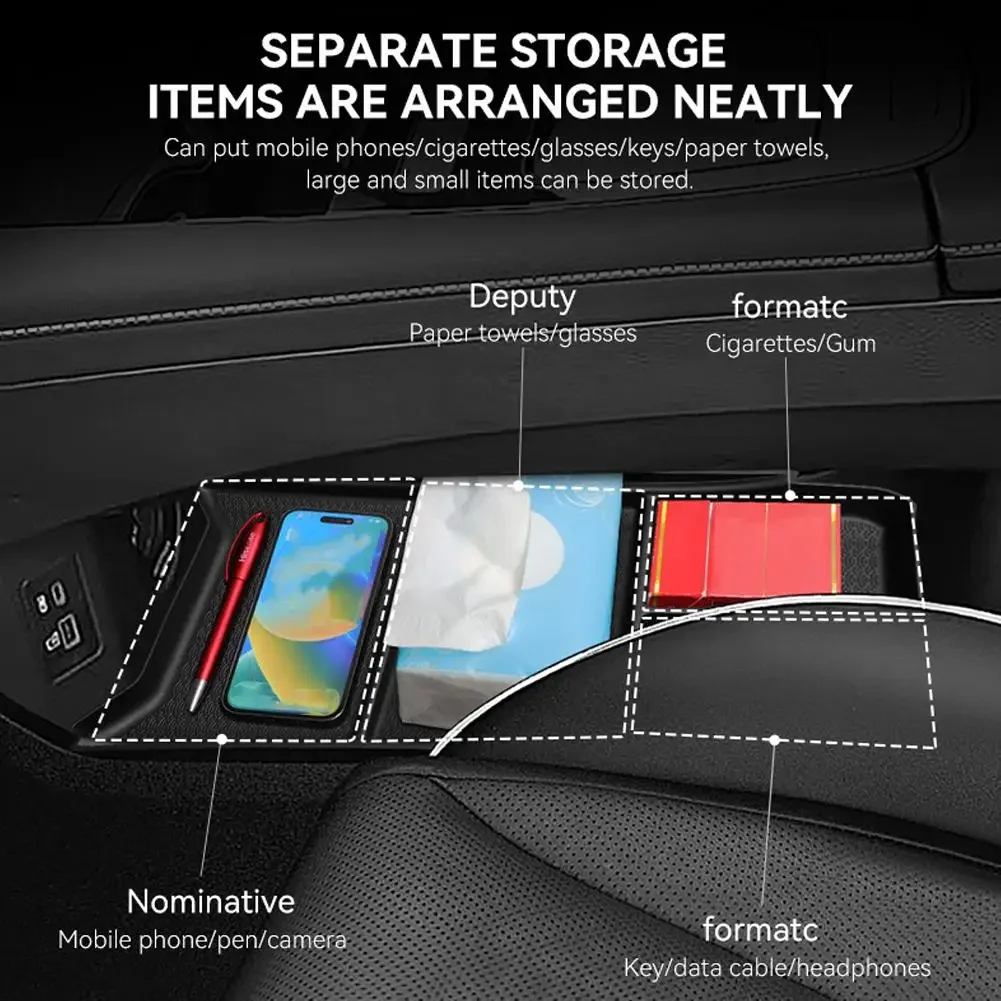 For Chery OMODA C5 EV Model 2024 2025 Center Console Lower Storage Box Car Tray TPE Organizers Accessories Tidying Black 4