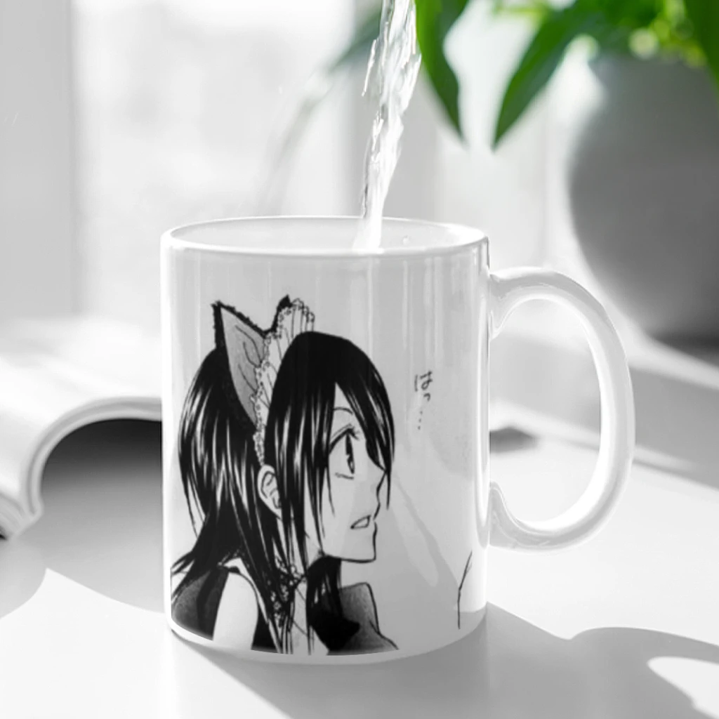 Japanese Anime Maid Sama Coffee Mug 11oz Fun Ceramic Coffee Tea Cocoa Cup Handle Tea Drink Cup