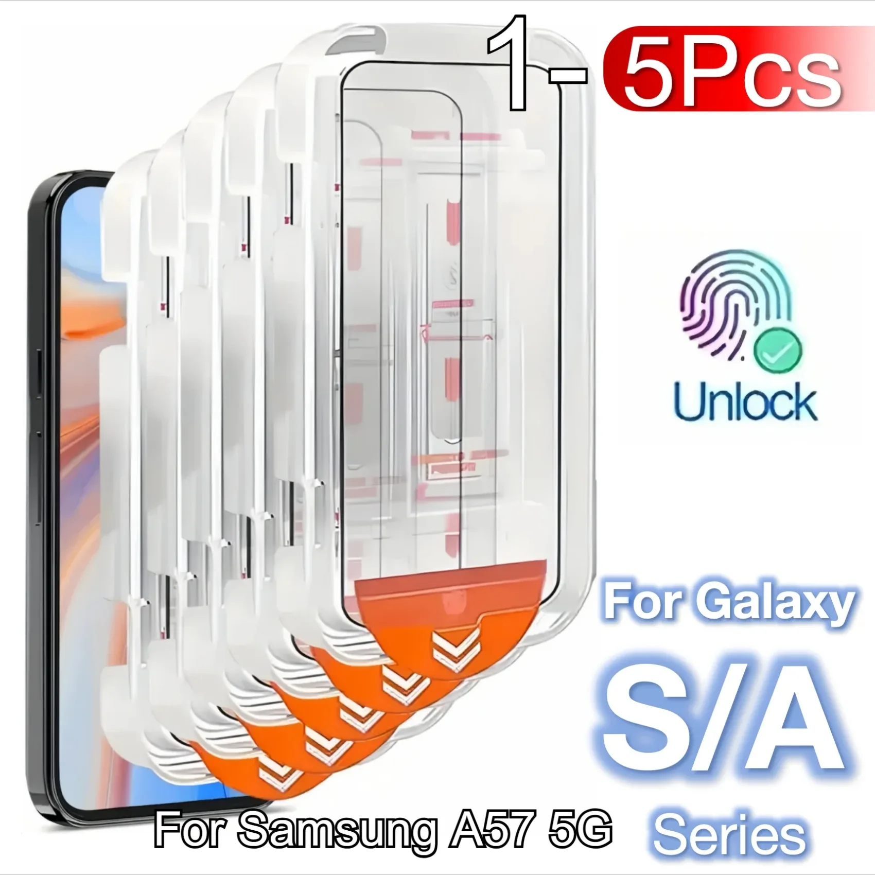 1-5Pcs Hd For Samsu…