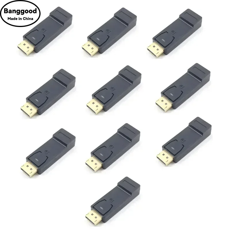 

Lot 10pcs 1080P HDTV DVD Display Port DisplayPort DP Male to HDMI-compatible Female Converter Cable Adapter for MacBook Pro Air