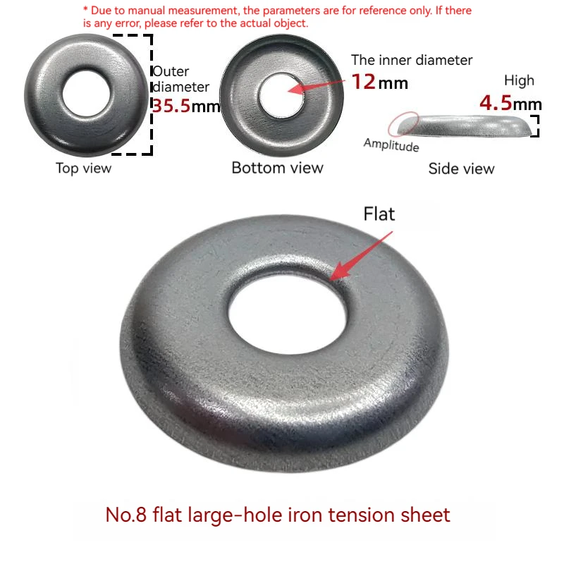 Qipang 20 Pcs Daily Spare Parts Thread Tension Disk Industrial Sewing Machine Accessories Tension Plate Disk Guard