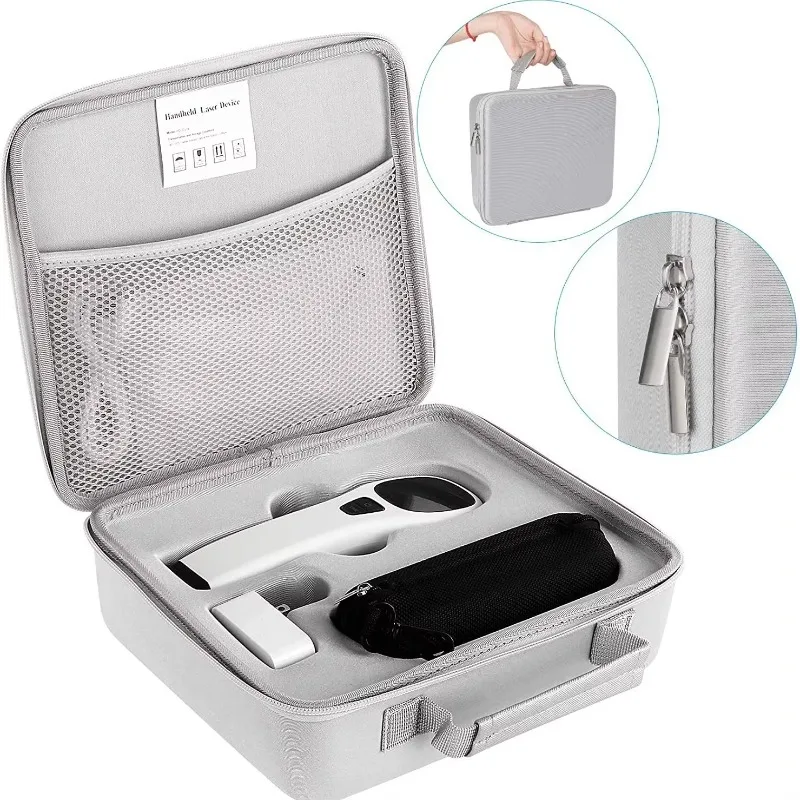 Cold Laser Red Light Therapy Physiotherapy Massager Adjustable Time 15-60 Minutes Dual Wavelength 808nm/650nm