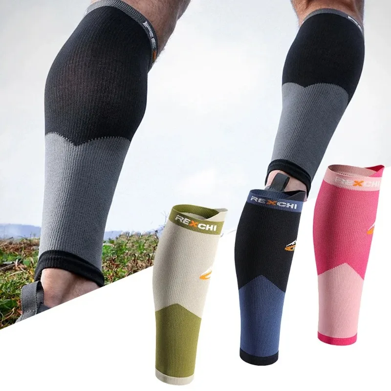 

1Pair Calf Compression Sleeves for Men and Women Football Leg Sleeve Footless Compression Sock for Running Athlete Cycling