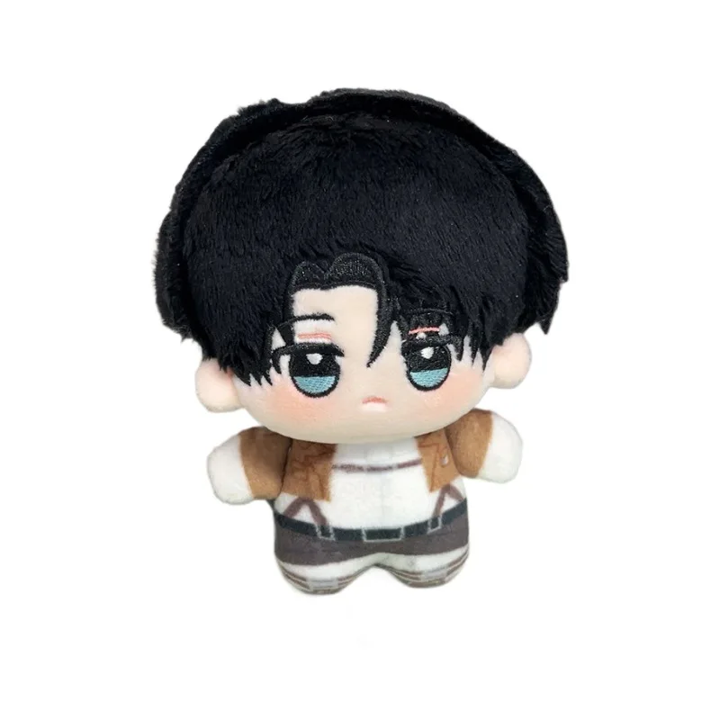 อะนิเมะโจมตีบน Titan Levi Ackerman คอสเพลย์การ์ตูน 10 ซม.ผ้าฝ้าย Maumet ปลาดาว Body Puppet จี้กระเป๋า Charm พวงกุญแจ