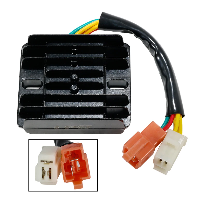 OEM: rectificador regulador de voltaje F06020080 para Italika TC250 TC200 NEGR TC200 250 SZ TC200 BLANCA ATV200 Accesorios