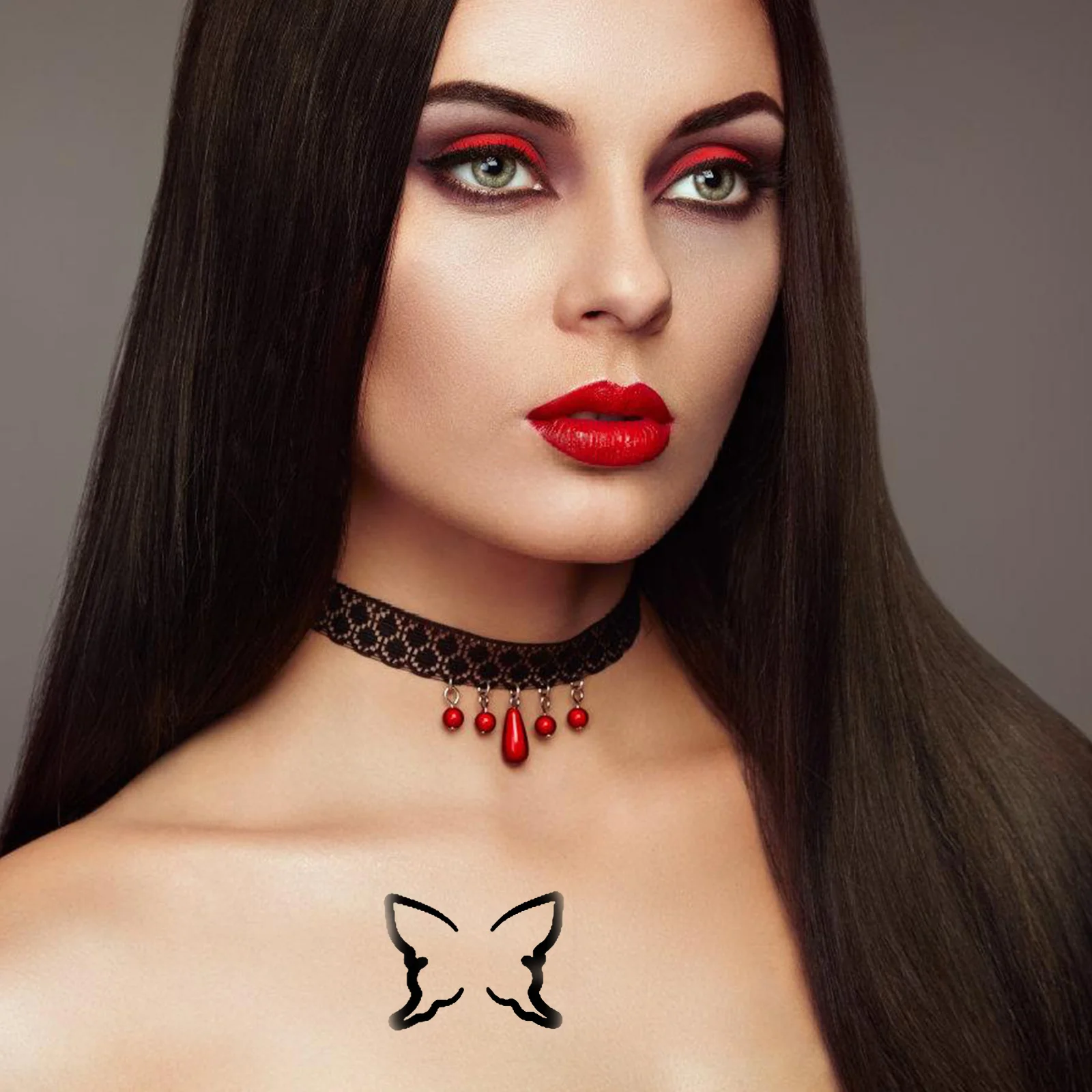 

12Pcs Face Paint Stencils Plastic Reusable Hollow-Out Templates for Halloween Face Makeup DIY Glitter Tattoo Decoration