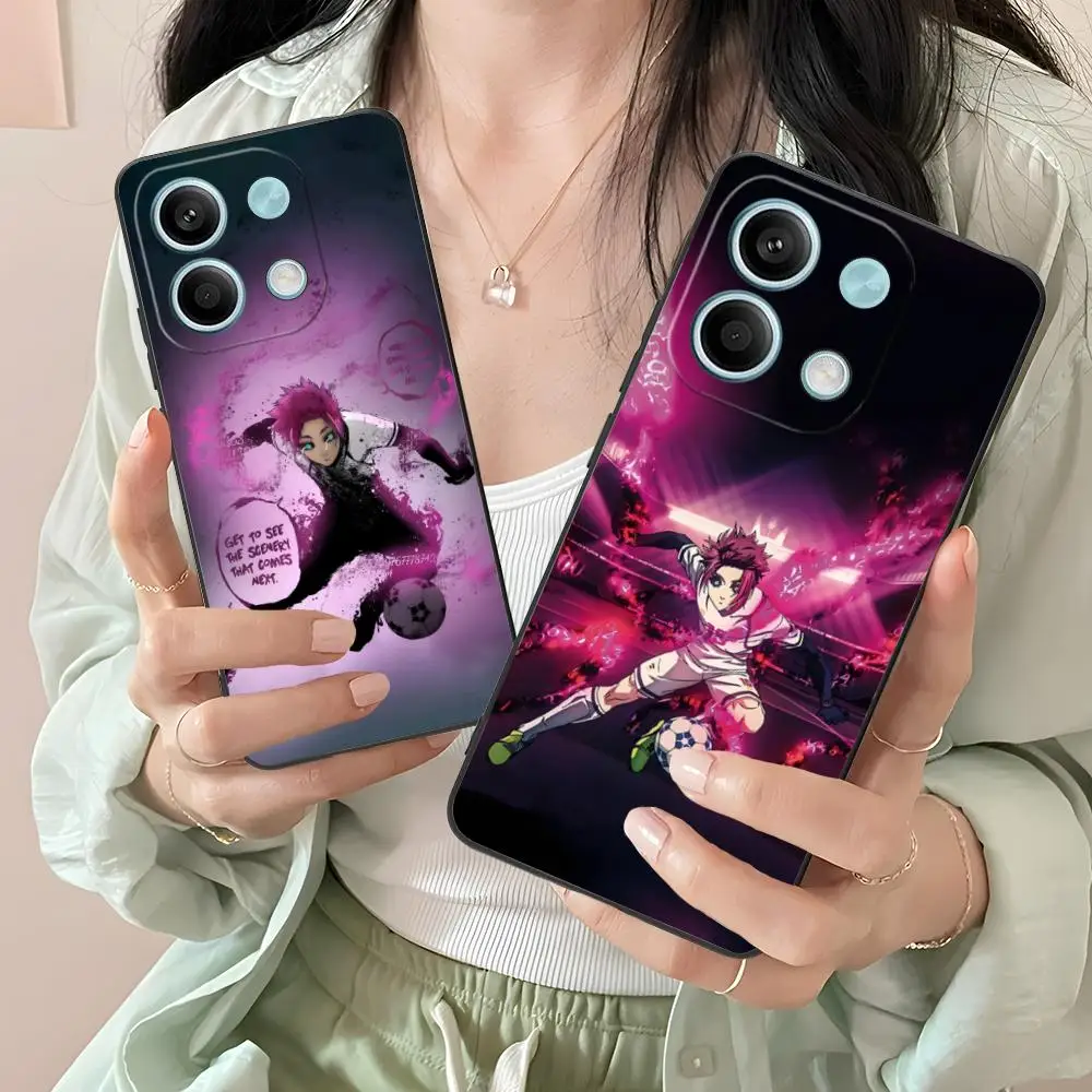 حافظة لهاتف شاومي ريدمي نوت 14 13 12 11 S Pro Plus 4G 5G غطاء طباعة ملون غطاء هاتف ذكي فاخر #1