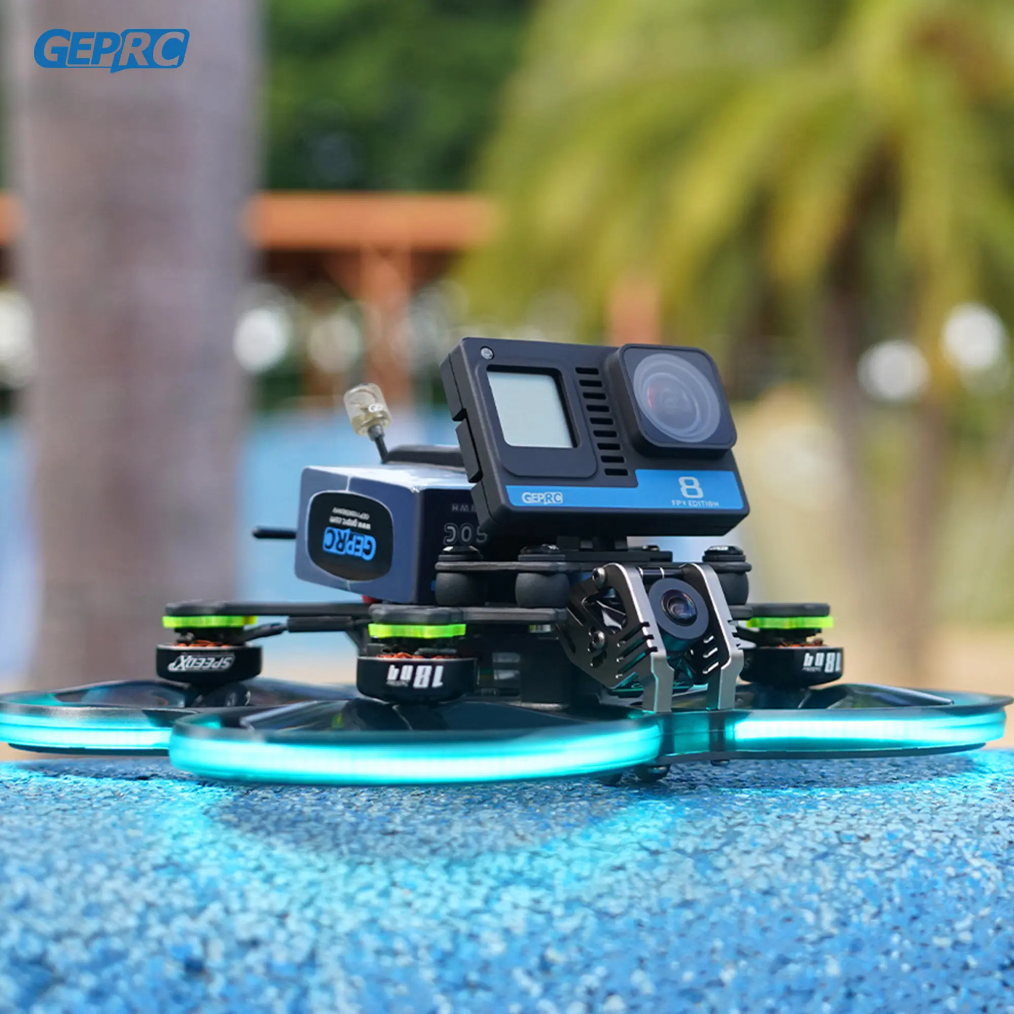 GEPRC Cinebot30 HD Runcam Link Wasp 4S FPV Drone ELRS 2.4G TBS Nano RX COB Lamp with HD Vista micro System for high tech FPV