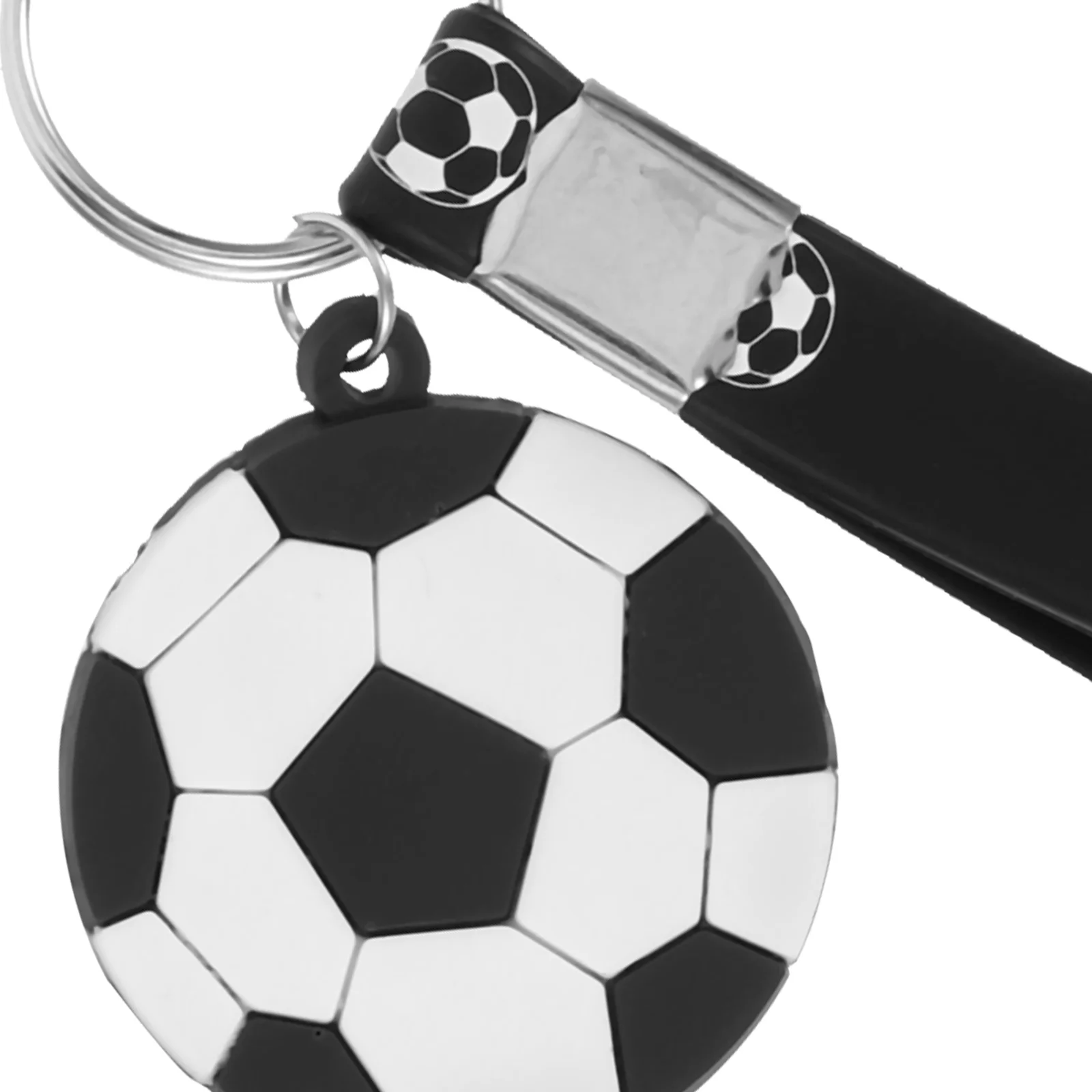 

12pcs Football Keychains Soccer Key Ring Pendant Decorative Bag Hanging Car Keychain Party Favors Backpack Charm Sports Ball