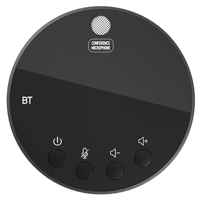 

Настольный конференц-спикерфон BT Микрофон 360° ° Всенаправленный конденсаторный микрофон Plug and Play для ПК с динамиком-A38R