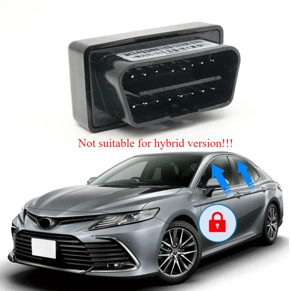 Module de dispositif OBD Plug And Play pour fenêtre de verrouillage automatique de vitesse, pour Toyota Camry XV70 2018 2019 2020 2021 2022 2023