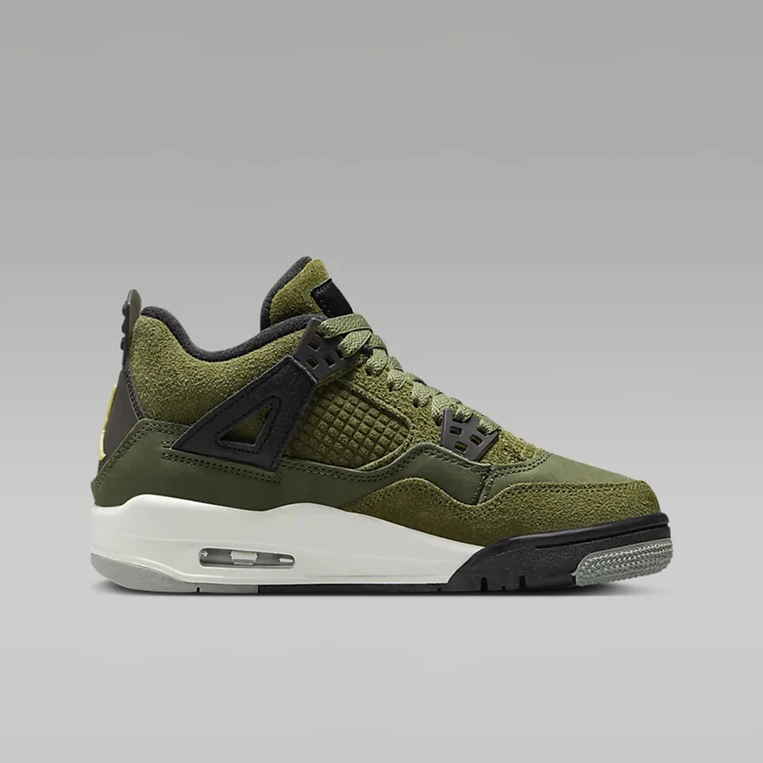 Nike Authentic Jordan 4 GS Women's Big Kids' Retro Basketball Shoes FB9928-200 view 3
