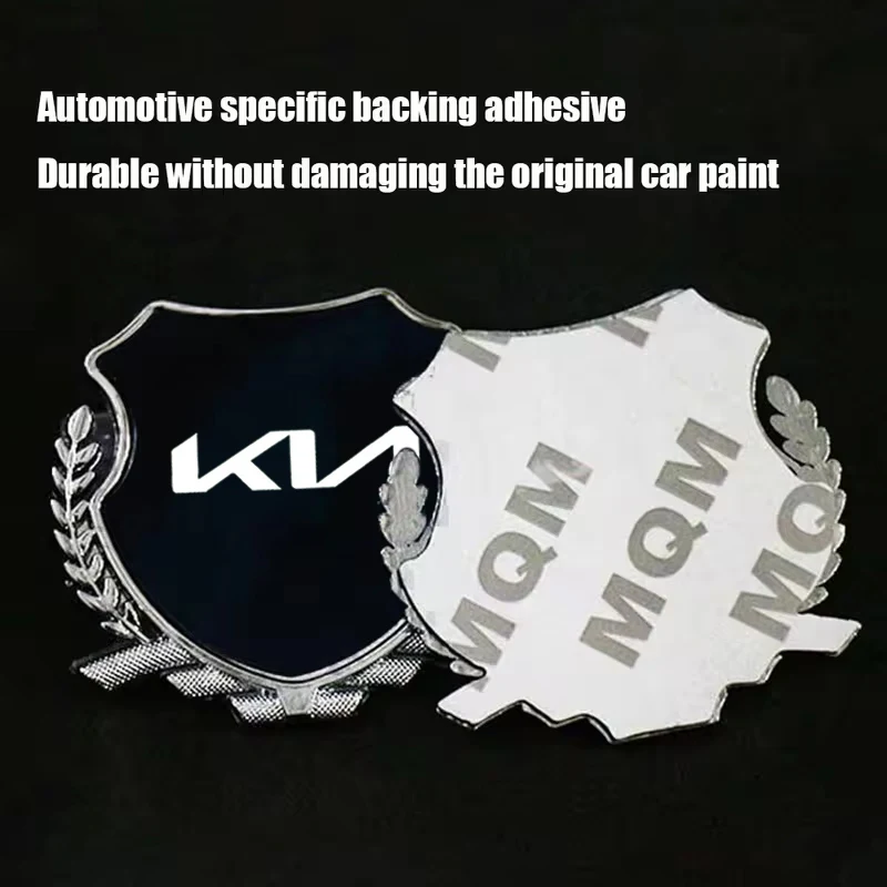 

Для Kia Rio Soul Forte Sportage Picanto Morning KN Auris аксессуары чехол для ключей металлическая наклейка для автомобиля эмблема внешний кузов