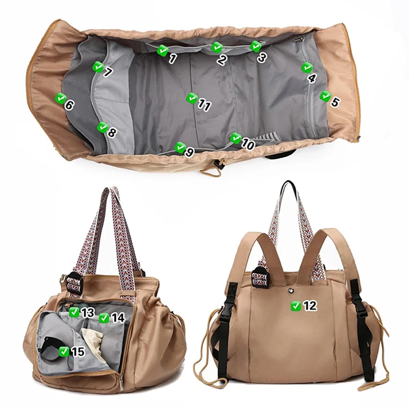Thumbnail 3 - #13 Drawstring Gym Bags Discount Picks