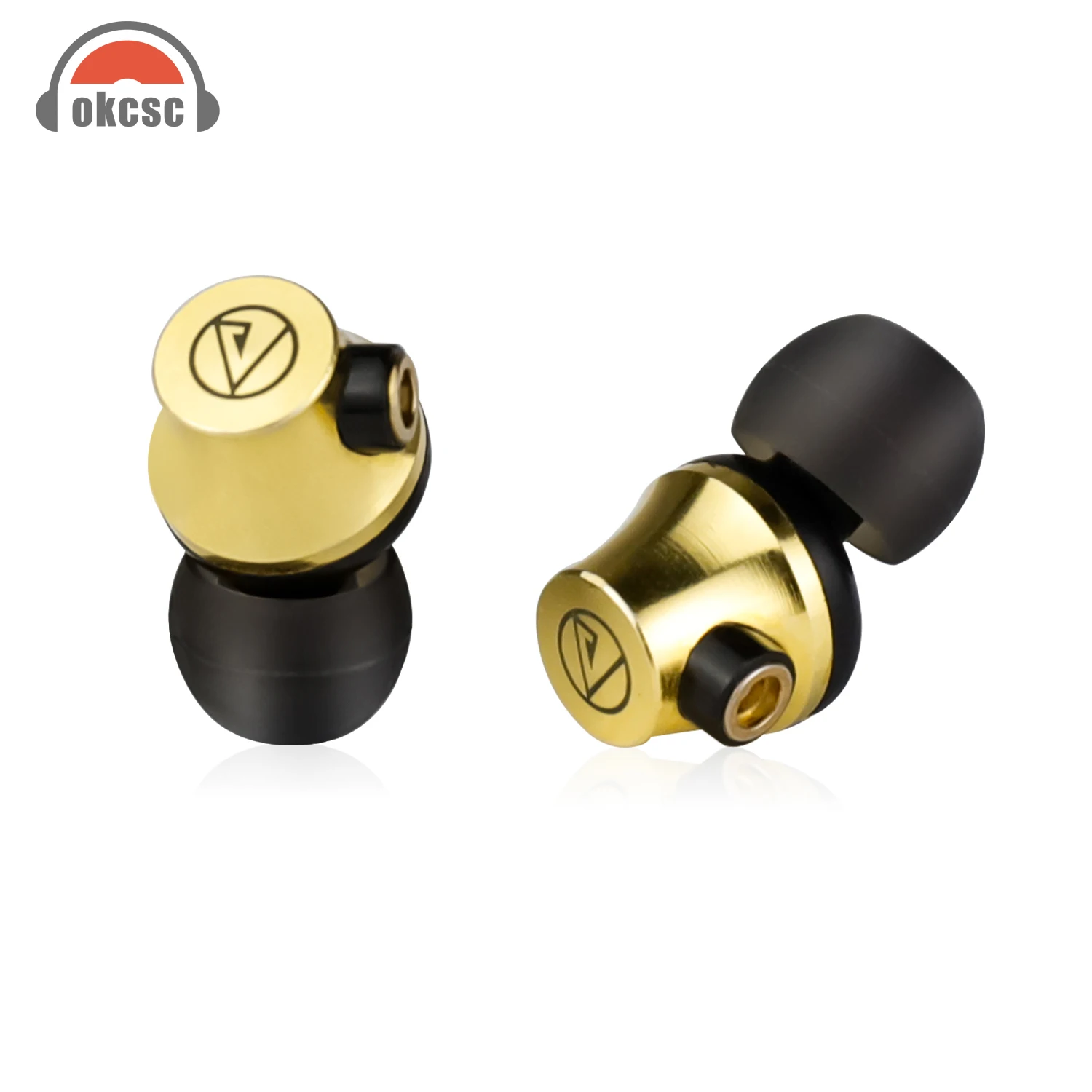 OKCSC headphones Audio AP60 headphones Stereo Noise Canceling DIY bass mmcx mobile computer male female universal earplugs