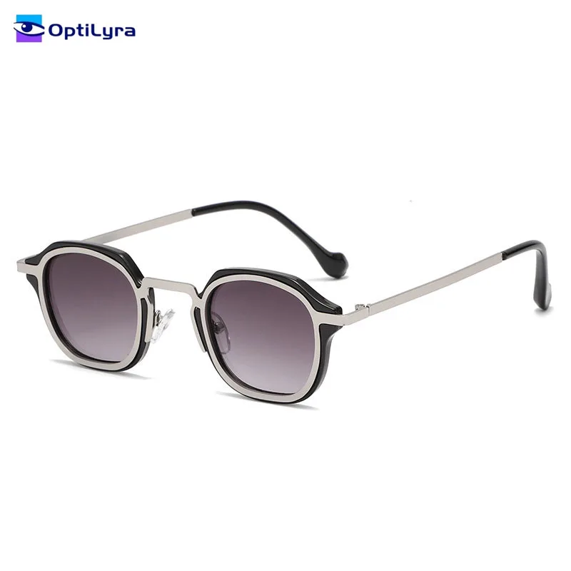 

OptiLyra Brand UV400 Protective Small Square Sunglasses For Both Men And Women Sun Protection Driving Sunglasses