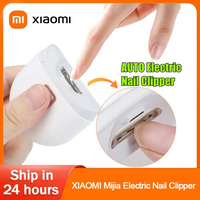 XIAOMI Mijia 2024 Smart Electric Nail Clipper Cutter With Light Automatic Nail Trimmer Rechargeble Nail Grinding Care Tool