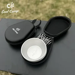 COOL CAMP Sierra Bowl Storage Bag Outdoor Hiking Gear Sierra Cup Box Picnic Tableware Protection Shockproof Camping Accessories