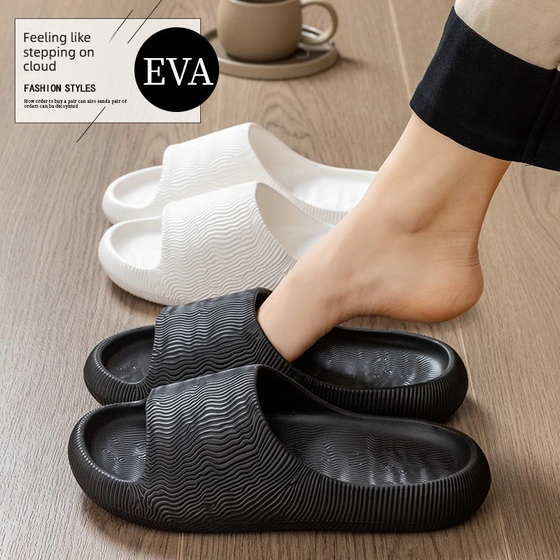 Anti-Slip EVA House Slippers Ultra Soft Bathroom Slippers Odorless Home Slippers Couple Slippers