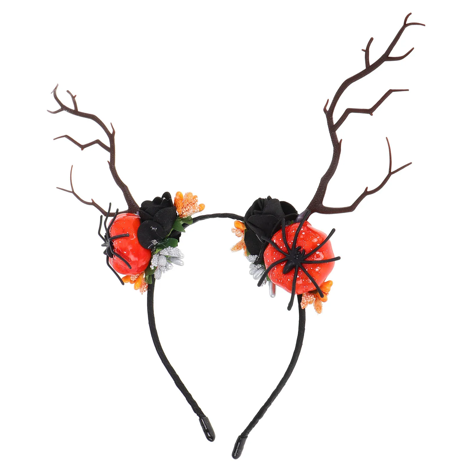 

Antler Headband with Simulated Tree Branches Women's Adjustable Fancy Dress Costume Accessory for Holiday Festival Stage