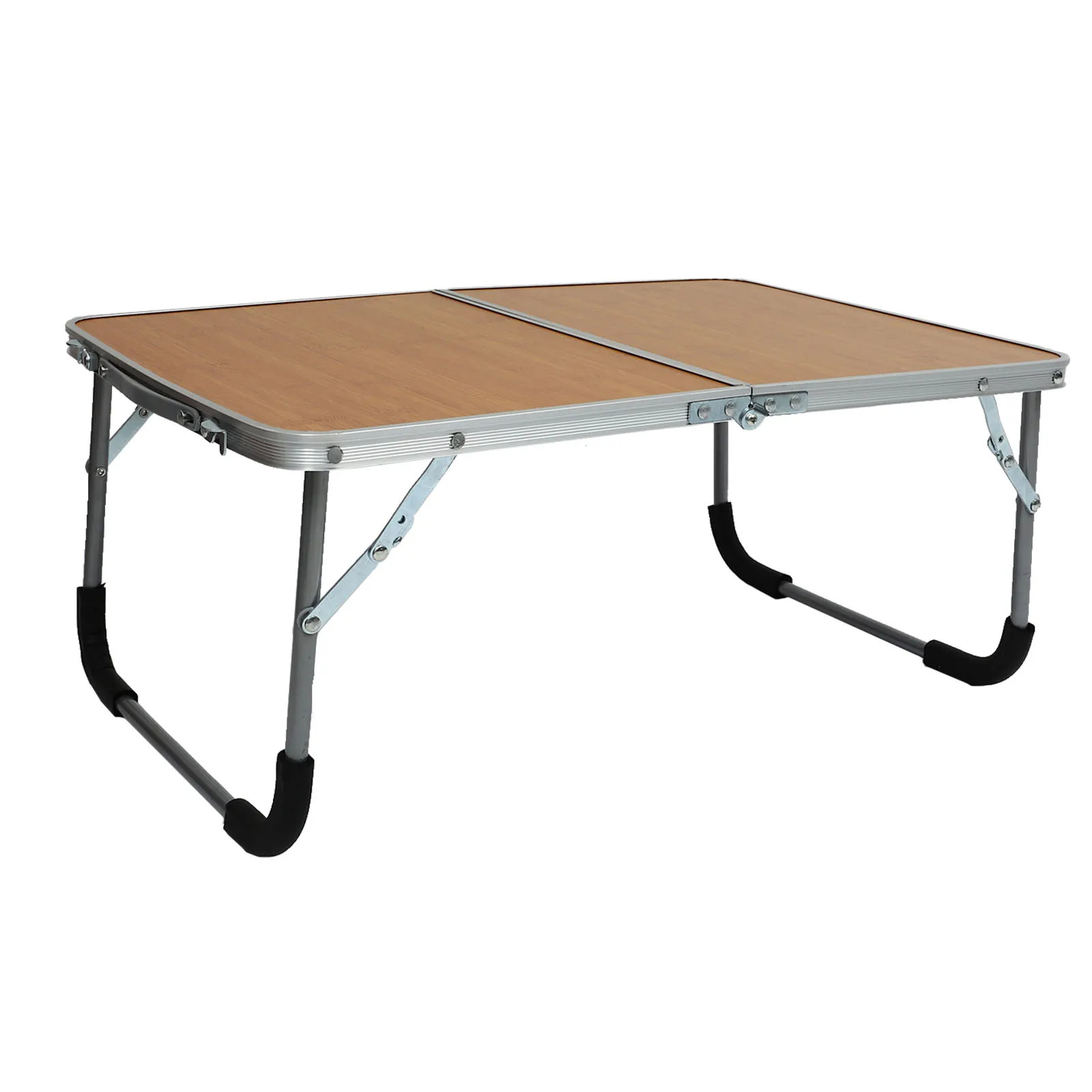

Aluminum Alloy Foldable Bed Desk Laptop Table Small Study Writing Durable Portable Reinforced Legs Long Life Household Furniture