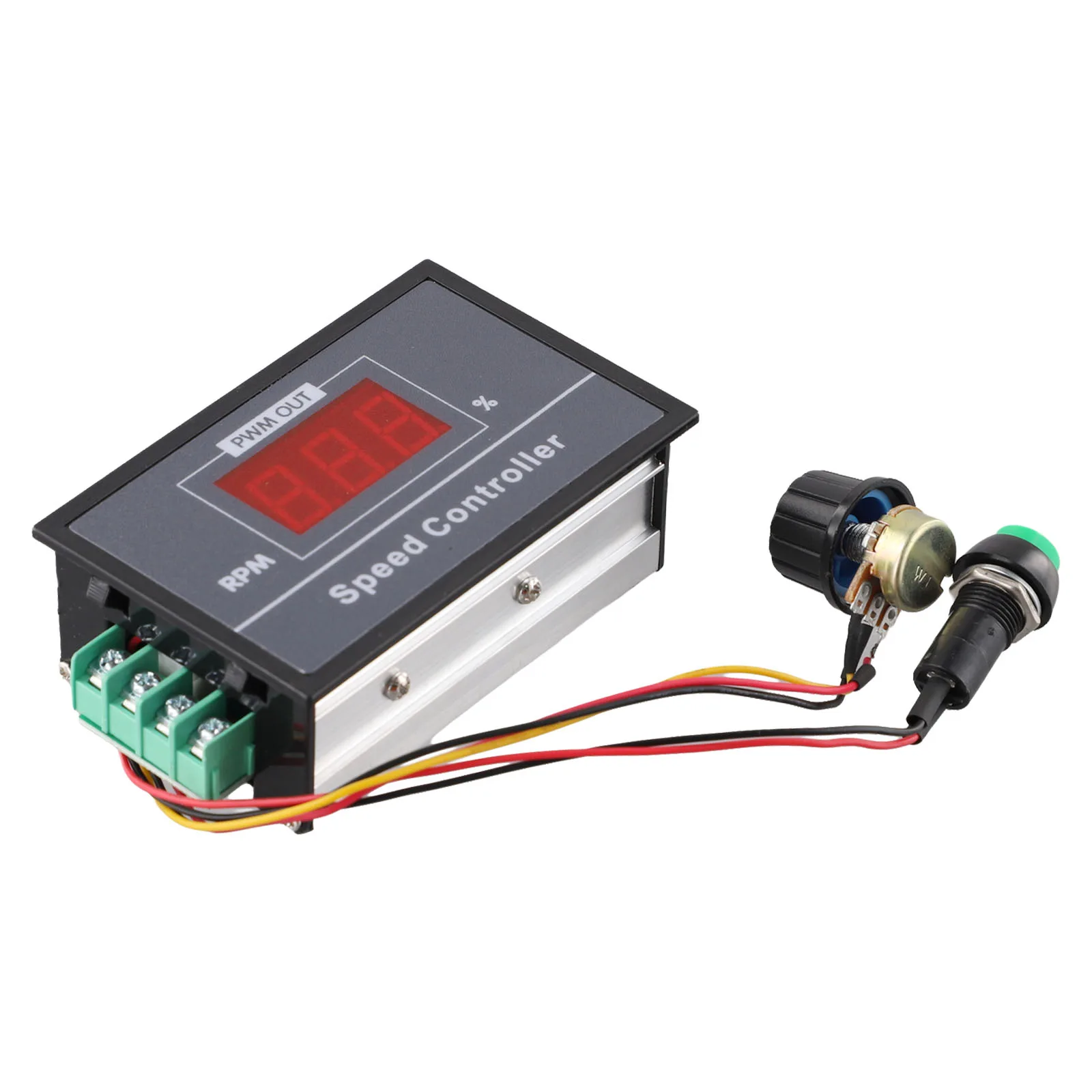 For DC Motors Adjustable Motor Regulator DC Motor Speed Controller Electrical Project Control Approx. 9.5x6x3.2cm