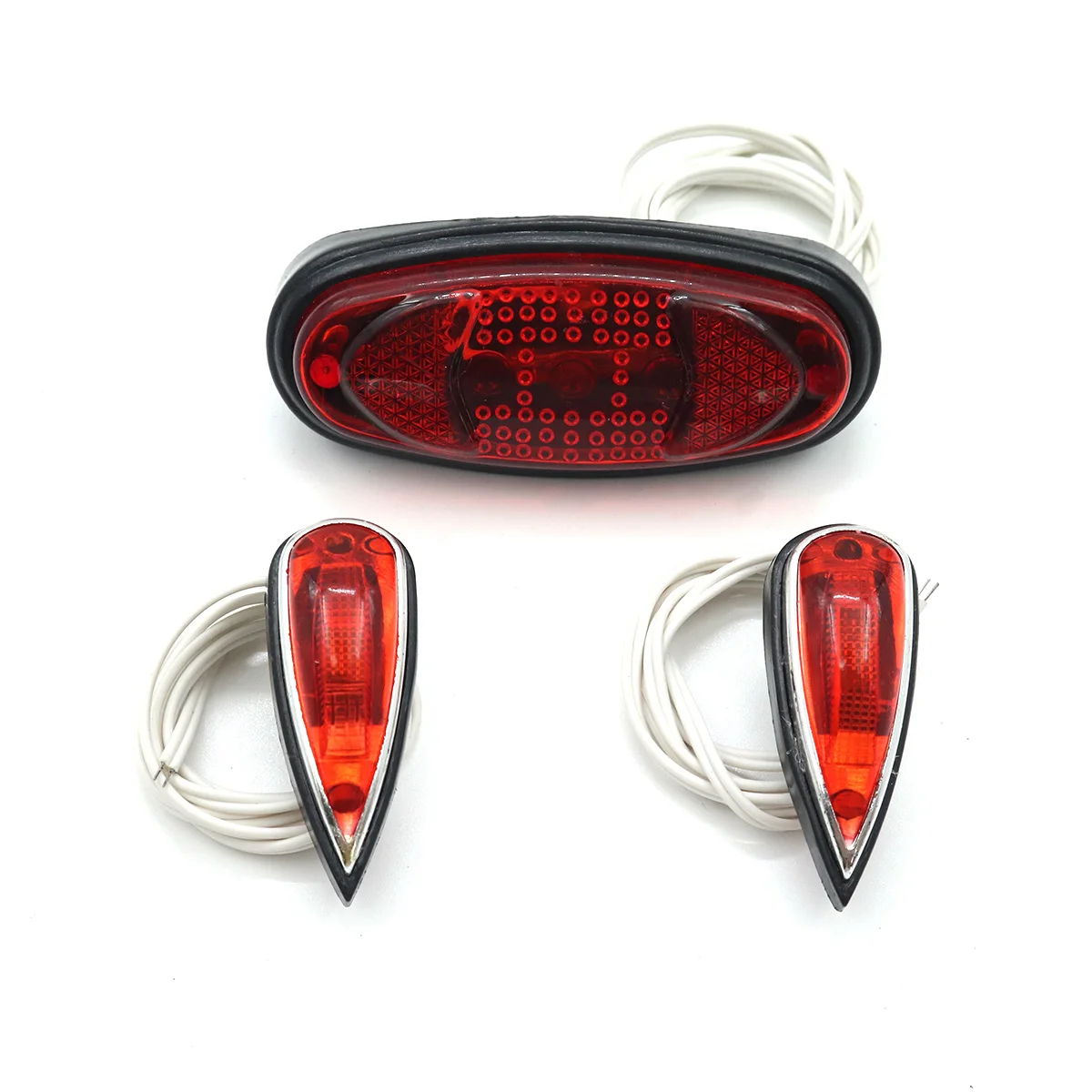 24V/36V/48V Electric Tricycle Tail Light/Tail Light LED Turn Signal For Electric Tricycle Ebike Warning Tail Light