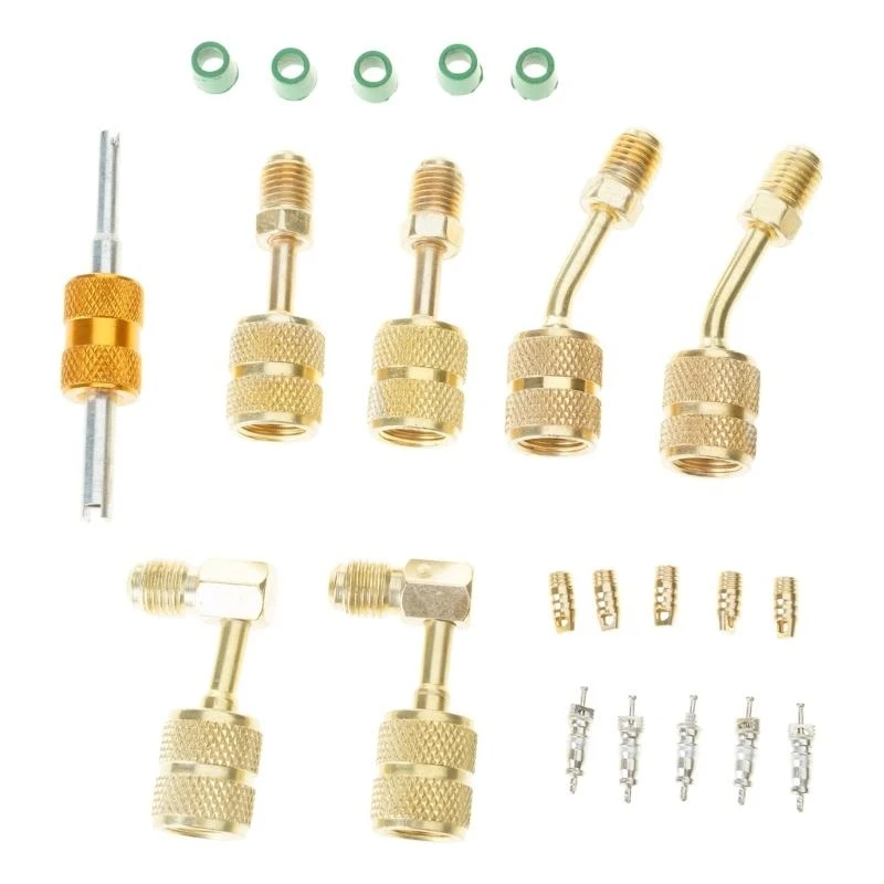 D0AB Comprehensive R410A Adapter Straight Adapters Angled Adapters Cooling System