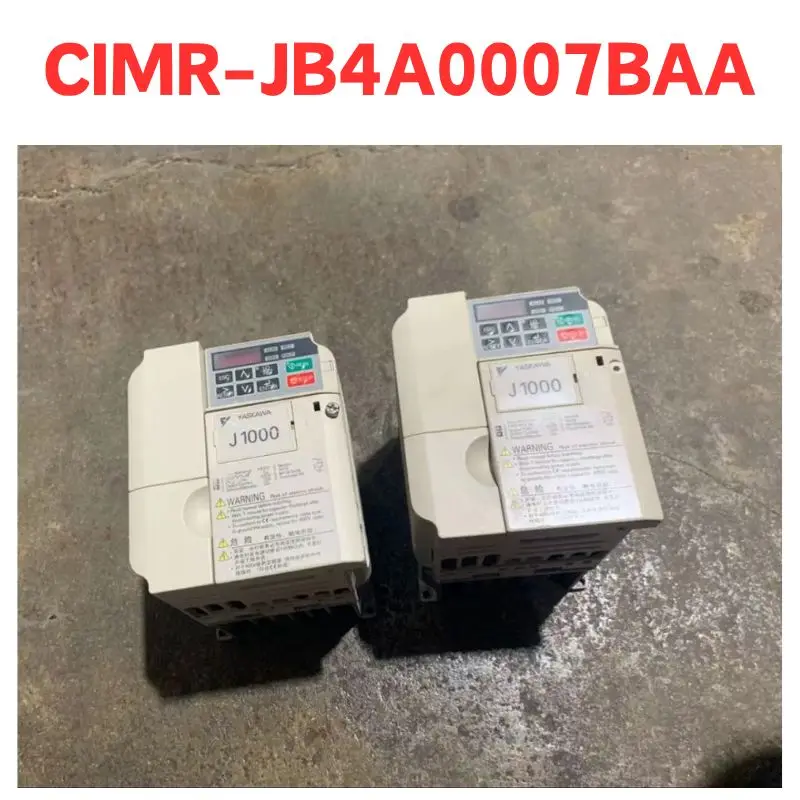 second-hand      inverter      CIMR-JB4A0007BAA, function well   Tested well and shipped quickly